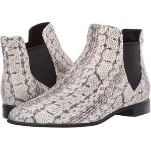 Cole Haan Snakeskin Ankle Boots